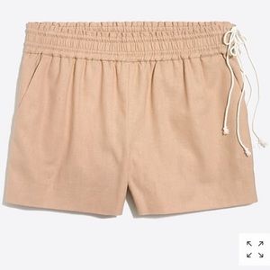 J.Crew 3 1/2” Pull-On Linen Shorts